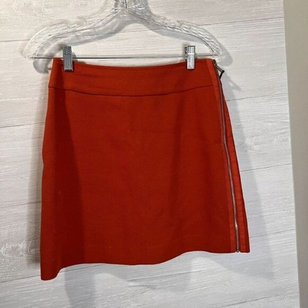 Ann‎ Taylor Loft Women's Side Zip Short Mini Skirt - Picture 5 of 8